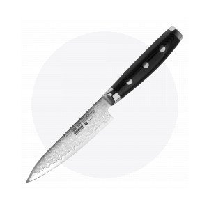Нож кухонный универсальный 12 см, «Petty», дамасская сталь, серия Gou, YAXELL, Япония, Серия GOU дамасская сталь 101 слой