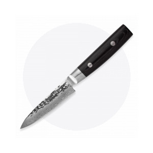 Нож кухонный для чистки овощей 10 см, «Petty», дамасская сталь, серия Zen, YAXELL, Япония, Ножи для чистки