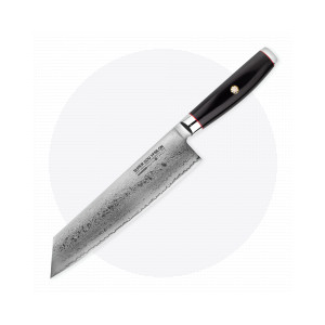 Профессиональный поварской кухонный нож, «Kiritsuke» 20 см, дамасская сталь, серия Ypsilon, YAXELL, Япония, Серия SUPER GOU YPSILON дамасская сталь 193 слоя