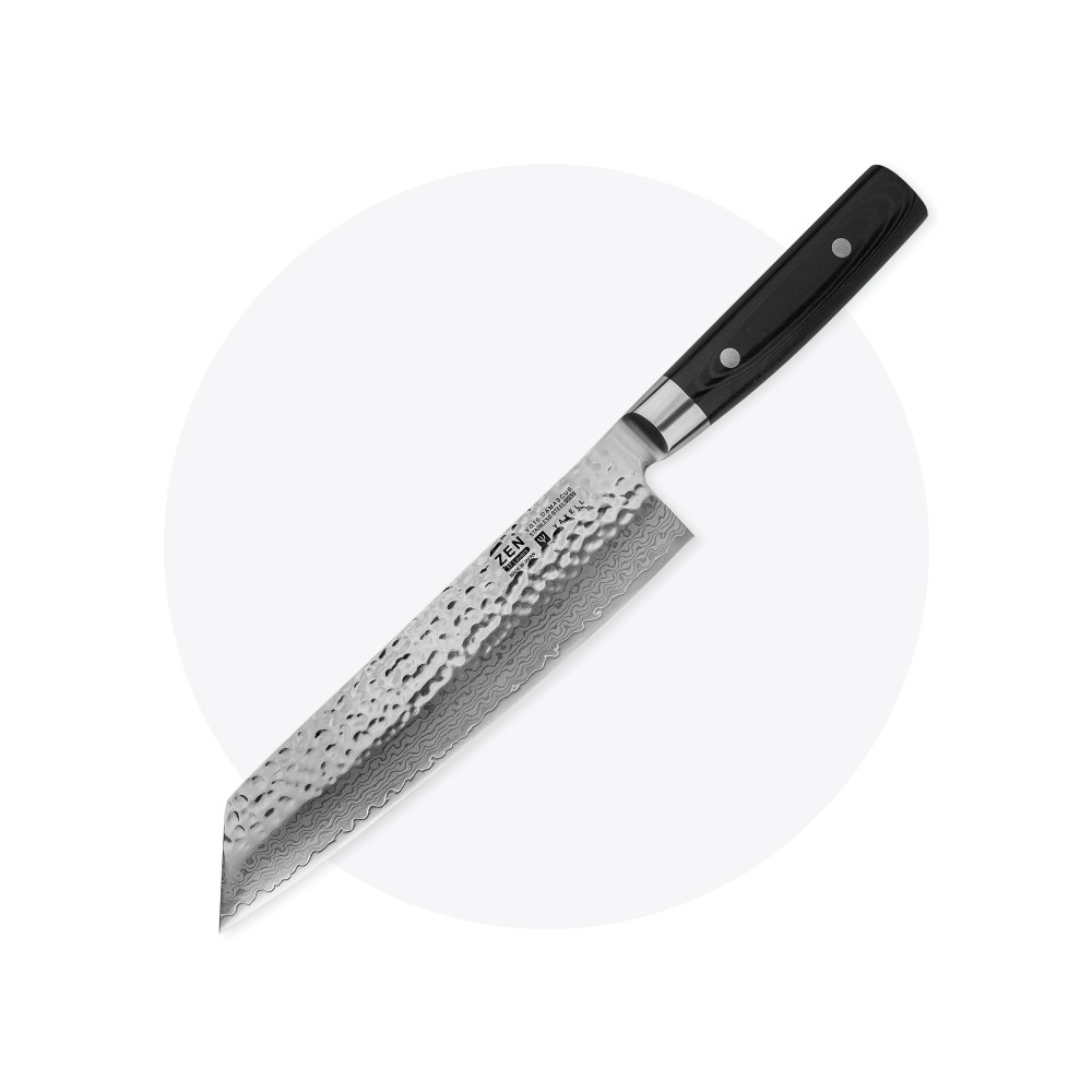 Нож кухонный «Kiritsuke» 20 см, дамасская сталь, серия Zen, YAXELL, Япония