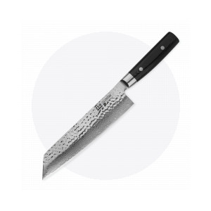 Нож кухонный «Kiritsuke» 20 см, дамасская сталь, серия Zen, YAXELL, Япония, Серия ZEN дамасская сталь 37 слоев