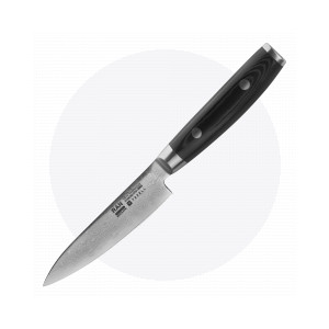 Нож кухонный универсальный 12 см, «Petty», дамасская сталь, серия Ran, YAXELL, Япония, Ножи универсальные