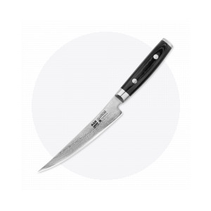 Нож кухонный обвалочный 16 см, «Boning», дамасская сталь, серия Ran, YAXELL, Япония, Ножи обвалочные