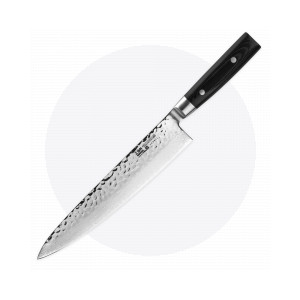 Профессиональный поварской кухонный нож 25,5 см, «Gyuto», дамасская сталь, серия Zen, YAXELL, Япония, Ножи поварские